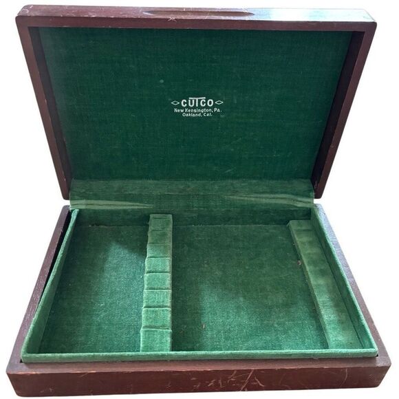 Cutco Wood 8-Slot Case For Steak Knives *Empty* - Picture 1 of 10
